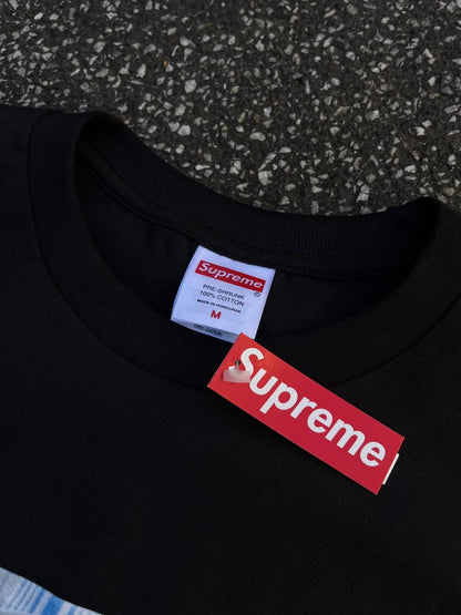 Supreme T-shirt Pancake i Sort M medium Tee Helt ny Brand New