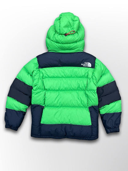 Brugt Dunjakke The North Face Himalayan Summit Series Vinterjakke i Grøn og Sort S small herre M medium Kvinde Unisex