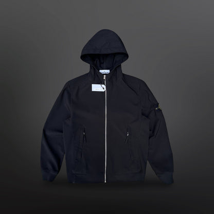 Stone Island Light Soft Shell-R Jakke – Sort XL