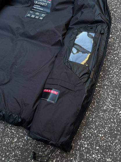 Prada Vest Beyond The Line XXL (Fits XL) Med Hætte