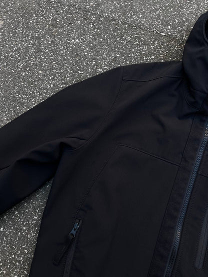 Stone Island Soft Shell R Sort med Fleece insulation Medium Brugt