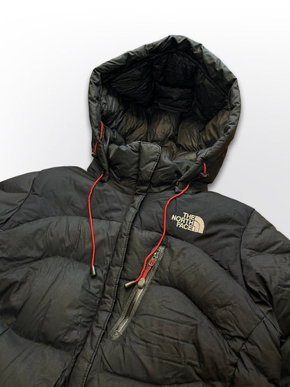 Brugt Vinterjakke Dunjakke The North Face Baltoro Summit Series 800 Hyvent Vind og Vandtæt Jakke i Sort S Small dame kvinde