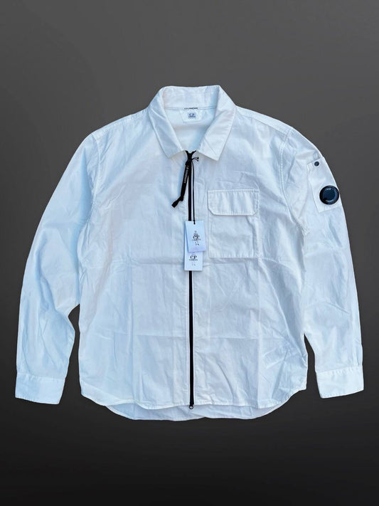 C.P. Company Overshirt i Hvid Small S Brand New