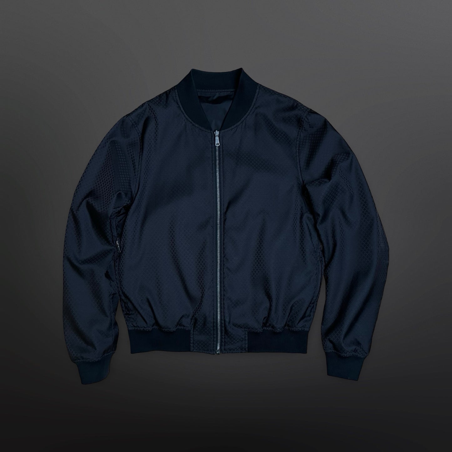 Gucci Reversible Bomber Jacket – Sort – Str. 52 Medium herre
