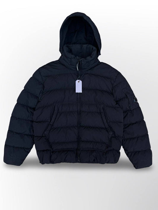 C.P. Company Eco-Chrome R vinterjakke dunjakke Medium sort brugt