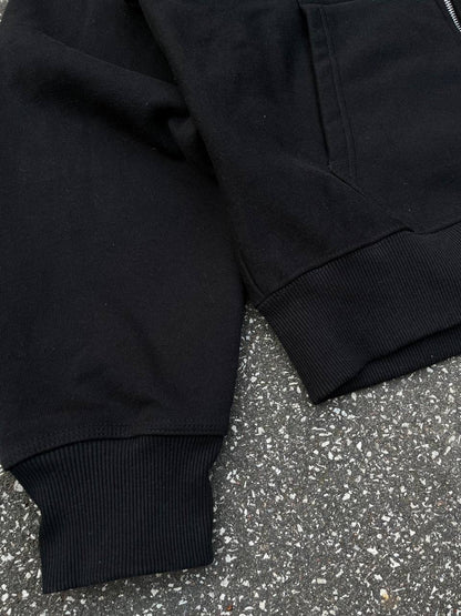 Stussy Zip-Up Hoodie i Sort Large