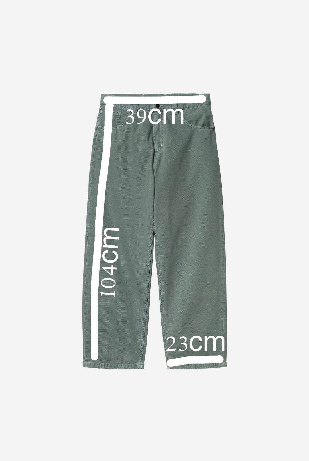 Carhartt WIP Brandon Pant – Green (XS/S)