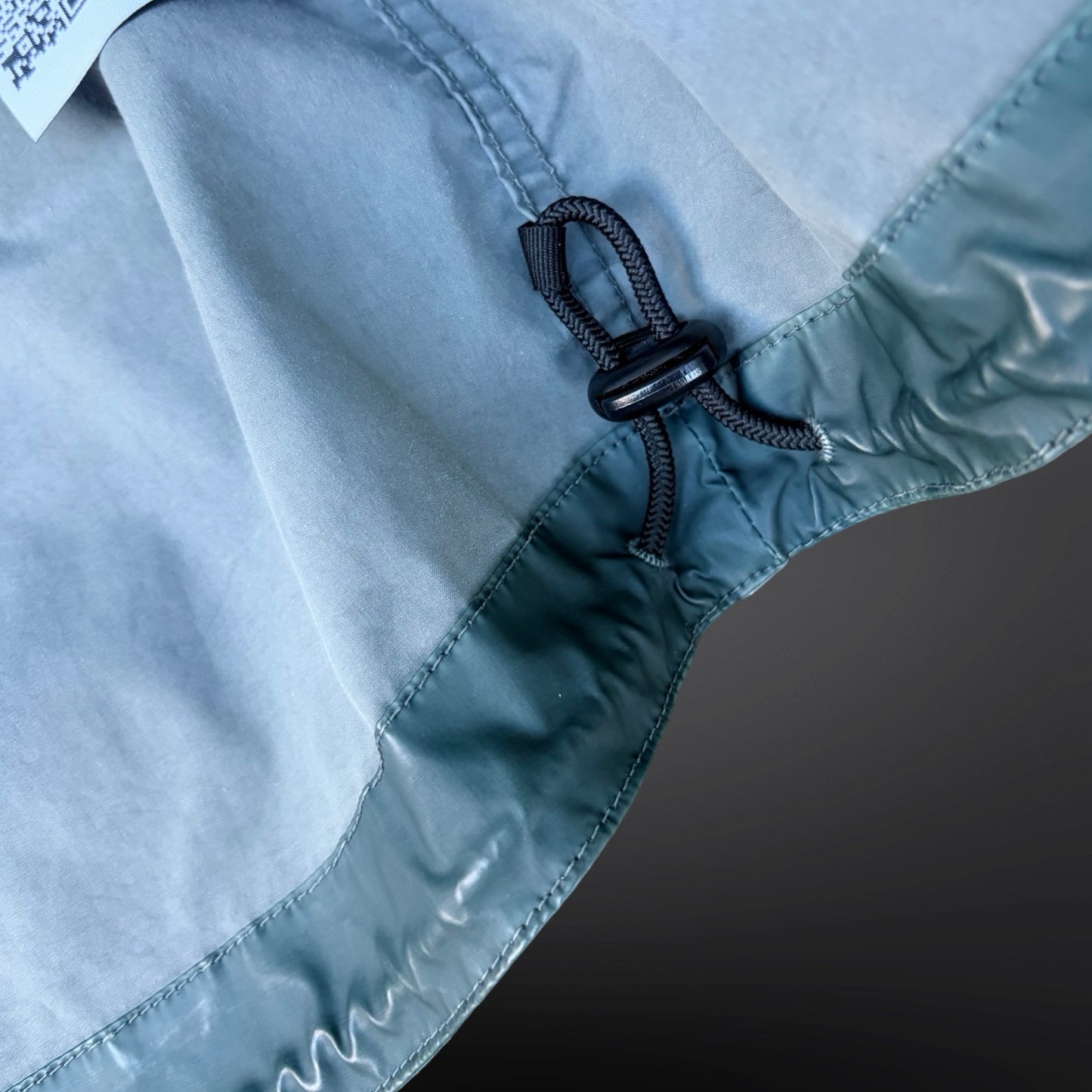 Stone Island Mussola Gommata Jakke – Small  Steel blue