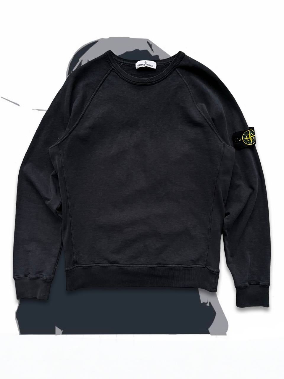Brugt Used Sweatshirt Stone Island i Grå S small 741566060