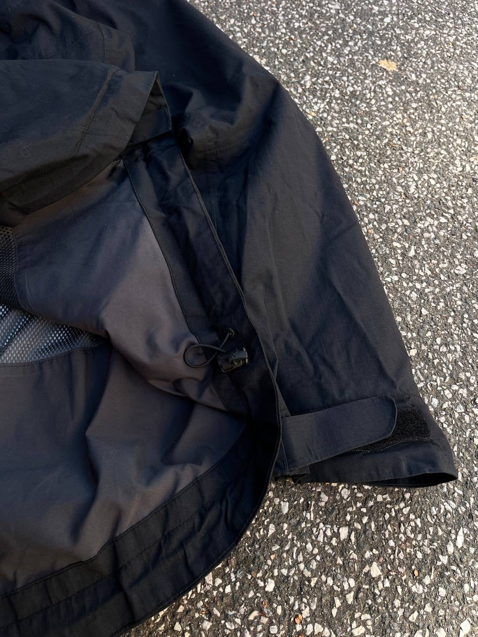 Haglöfs Haglofs Regnjakke Waterproof Gore-Tex Raincoat M Medium Dame Unisex Sort Brugt Used