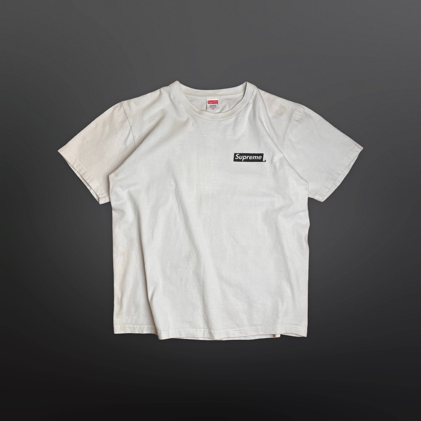 Supreme T-Shirt No More Shit Tee – White M Medium