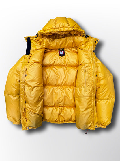 66 North dunjakke puffer vinter jakke i M medium gul