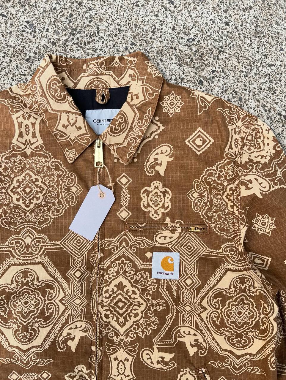 Bandana Carhartt WIP jakke /efterårsjakke fra Carhartt WIP i beige brun i M medium