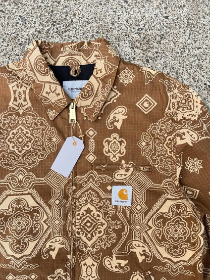 Bandana Carhartt WIP jakke /efterårsjakke fra Carhartt WIP i beige brun i M medium