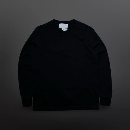 Calm Longsleeve Sweatshirt – Sort M Medium Sort