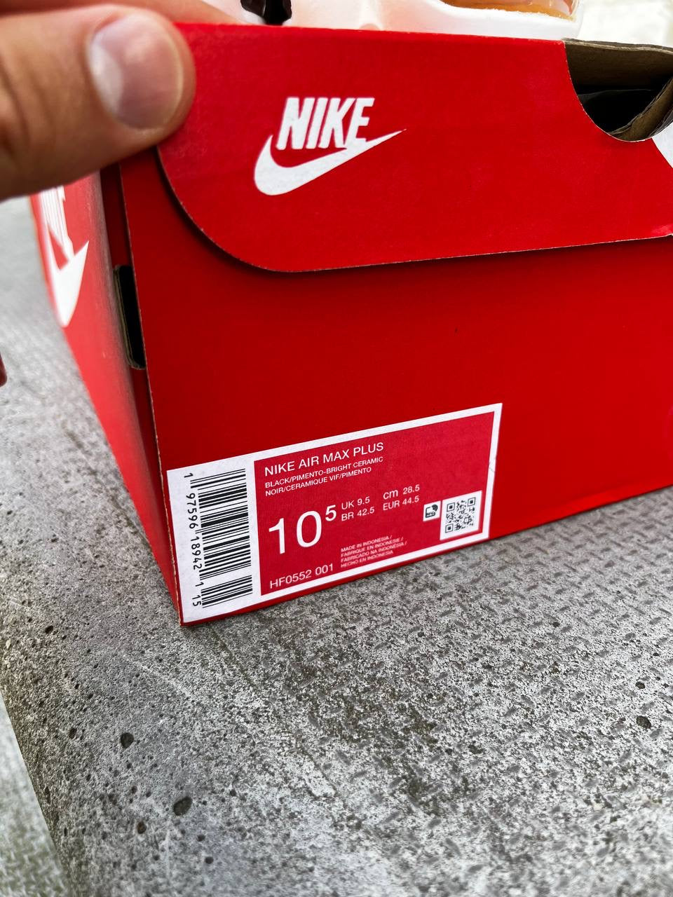Nike Air Max Plus TN "Sunset" (2024) Sneakers Brand New 44.5