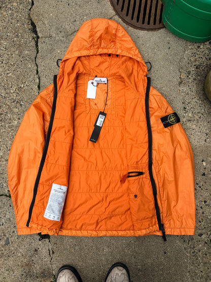 Stone Island Primaloft Micro Yarn Jacket – Orange – Large
