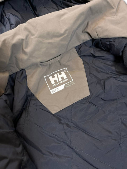Brugt Used Skijakke Helly Hansen i Brun med Hvide detaljer i M medium dame eller S small herre unisex