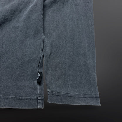 Stüssy Distressed Logo Longsleeve – Grey (Large)