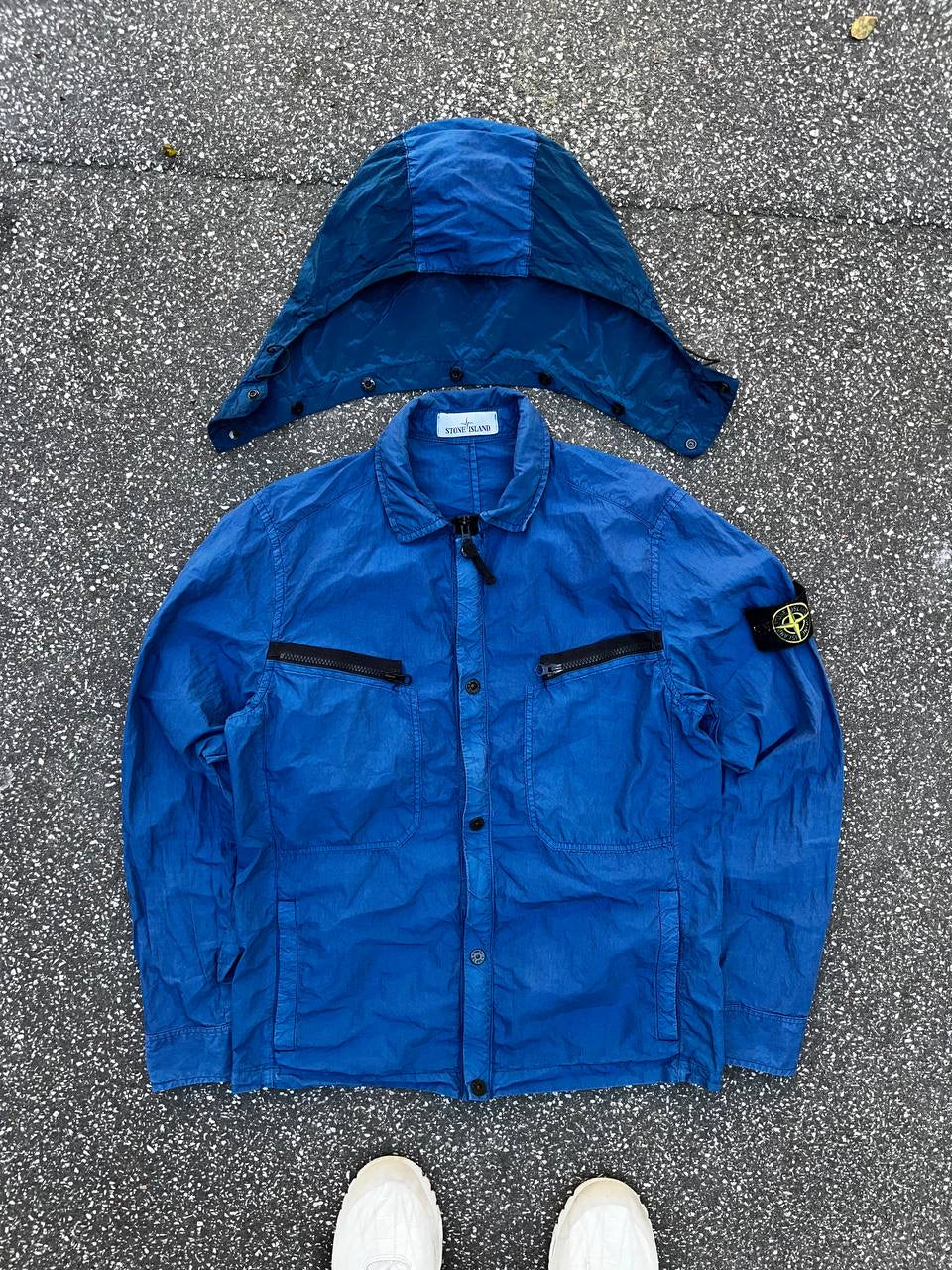 Stone Island Jakke Sommerjakke M Medium Brugt Used