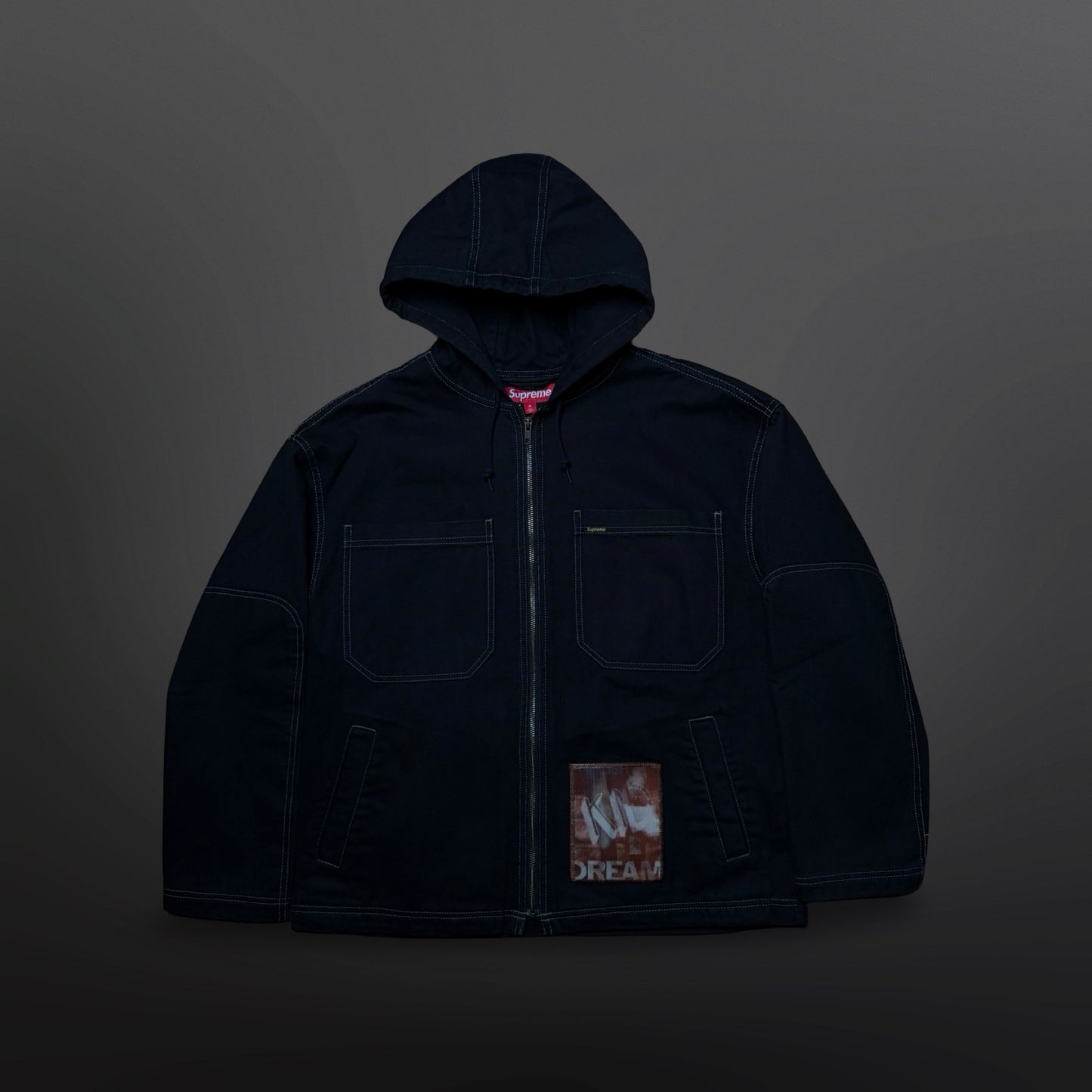 Supreme Dream English Kid Hooded Work Jacket – Medium Sort