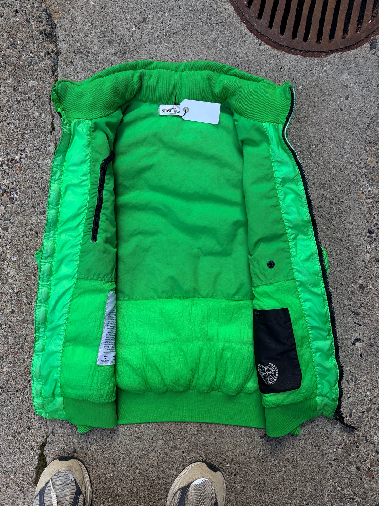 Stone Island 30th Anniversary Down Vest – Green XXL
