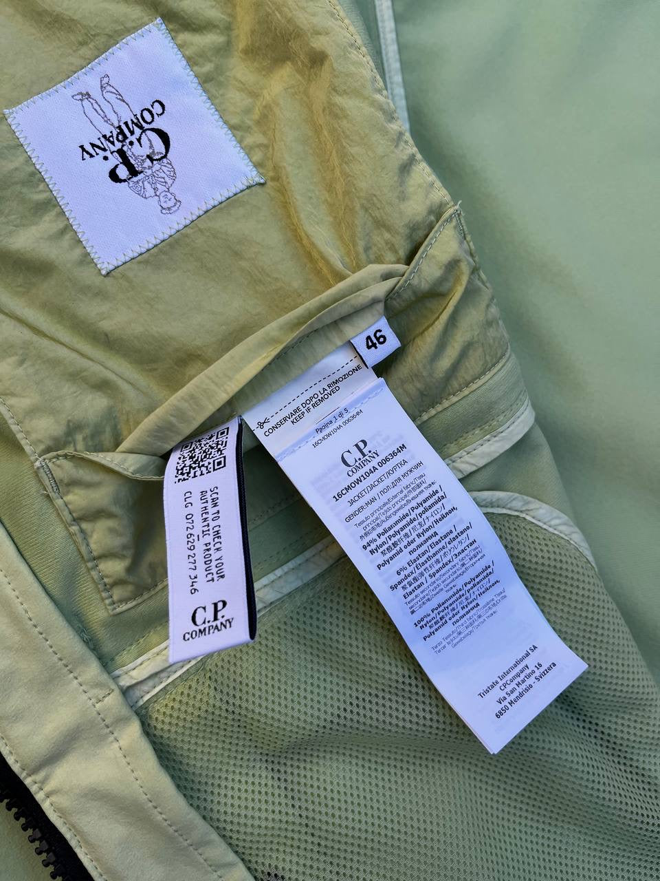 C.P. Company GD Shell Softshell jakke i Medium 46 brand new