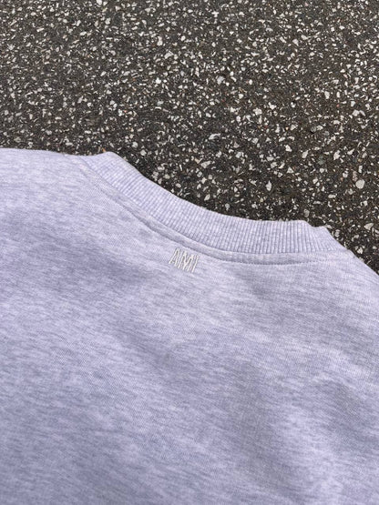 AMI Paris Alexandre Mattiussi Sweatshirt L Large Mænd Grå Grey
