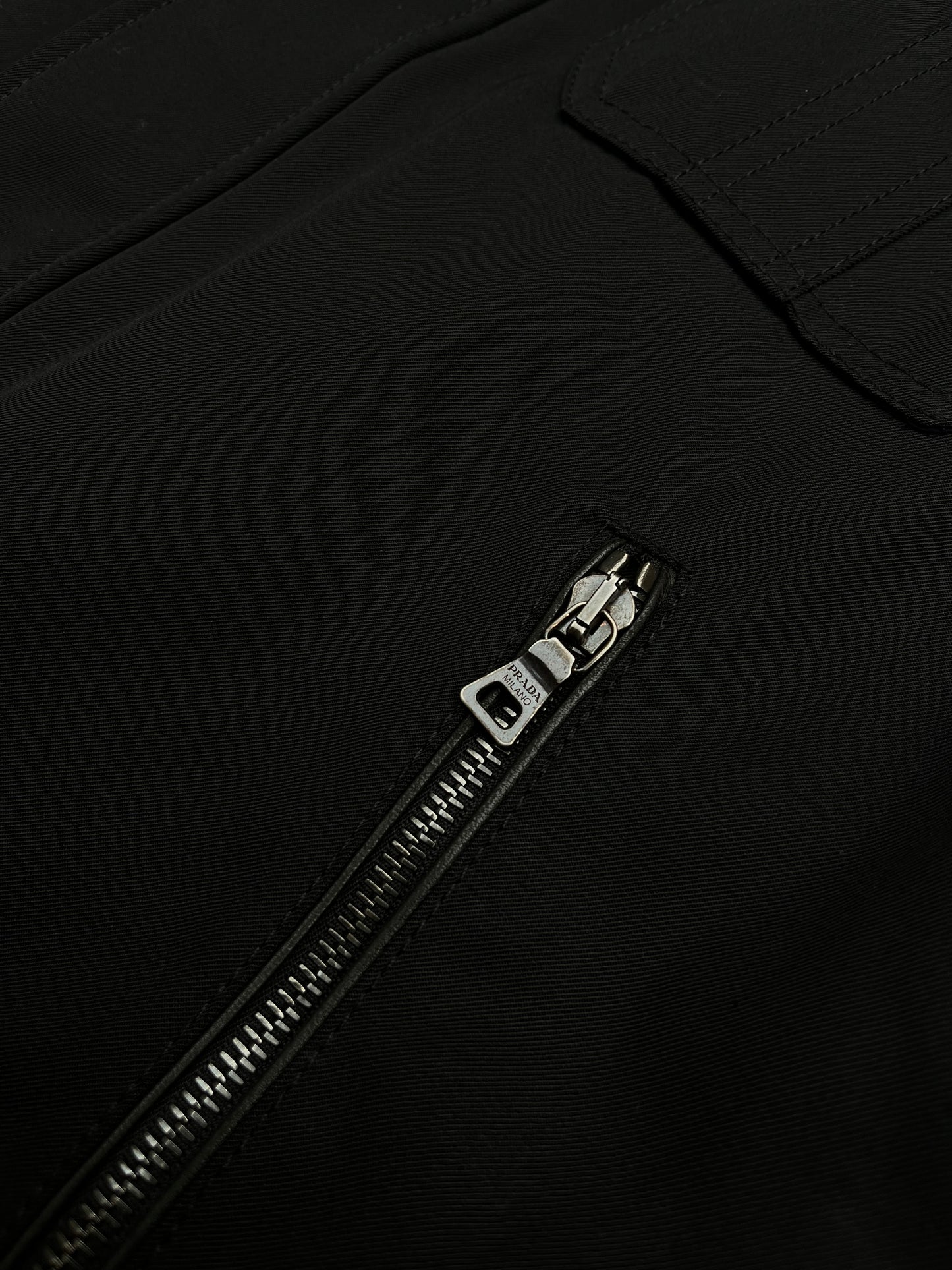 Prada Wool Field Jacket (Black, Str. 54)