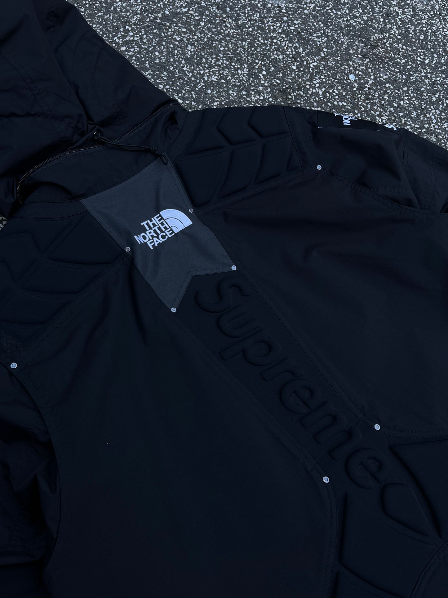 Supreme x The North Face Jakke Steep Tech XL Sort