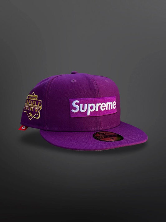 Supreme Cap New Era Brand New lilla størrelse 8 63,5cm