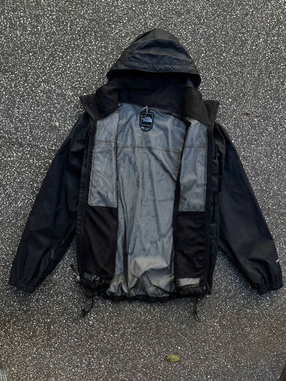 Brugt Used Regnjakke vind og vandafvisende jakke The North Face i sort med Hyvent Membran i sort / black M medium