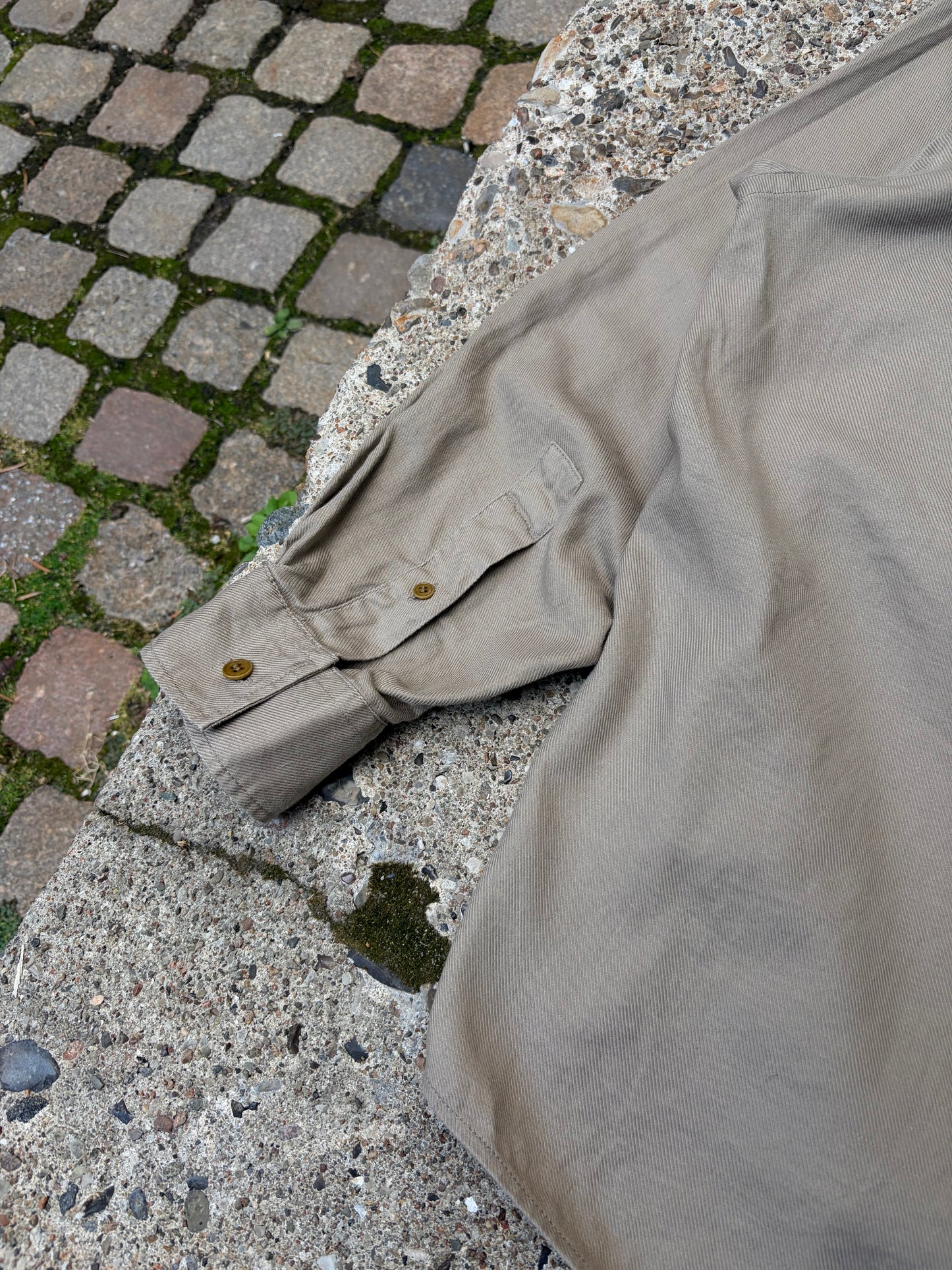 Acne Studios Stockholm 1996 Oversized Shirt – Beige – Large / XL