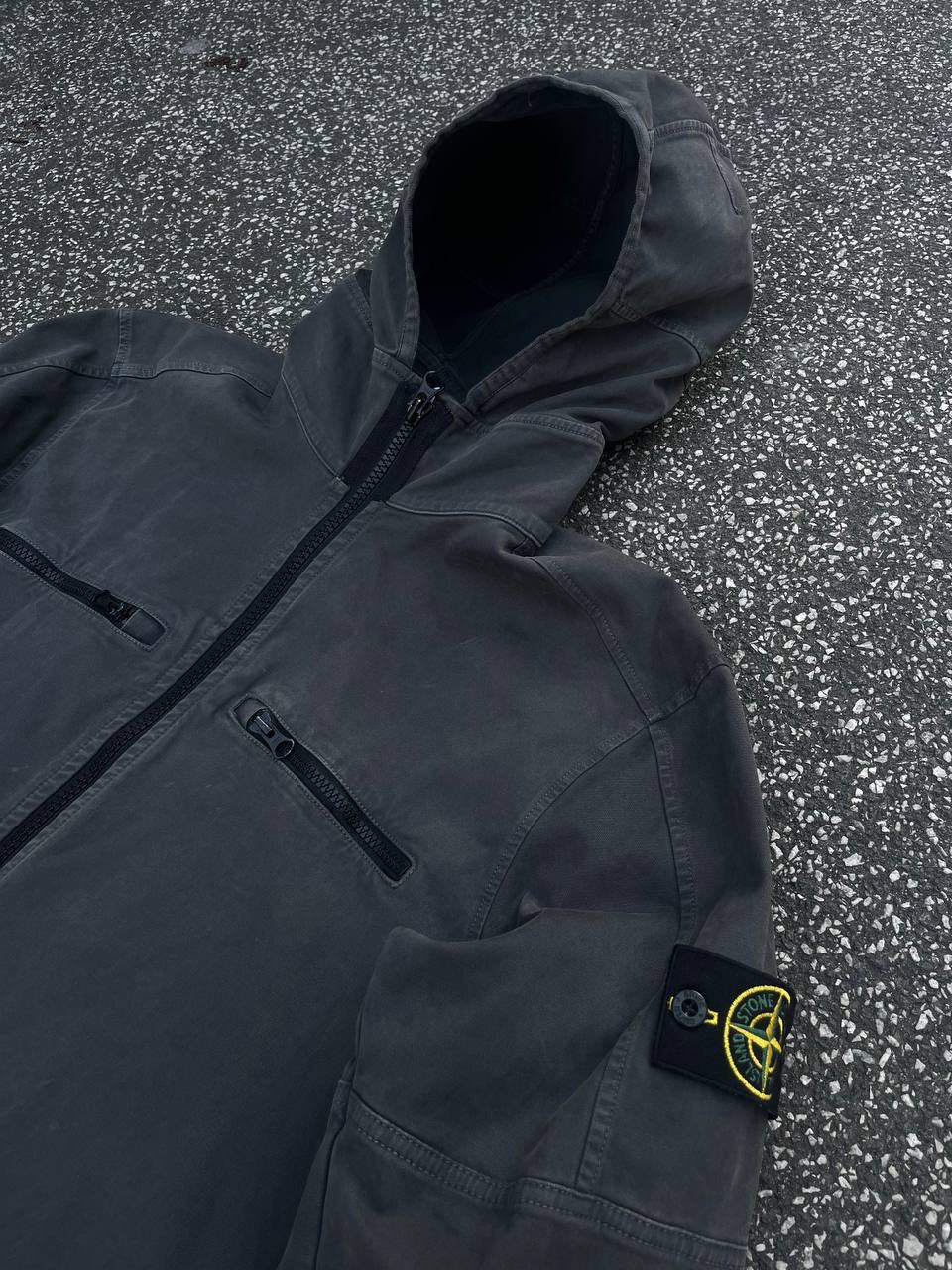 Stone Island Jakke Grå Large