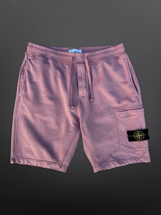 Stone Island Shorts i Rosa L Large Brugt Used