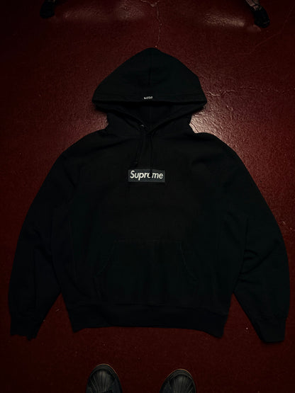 Supreme 2024 Box Logo Hoodie – Black – Size M