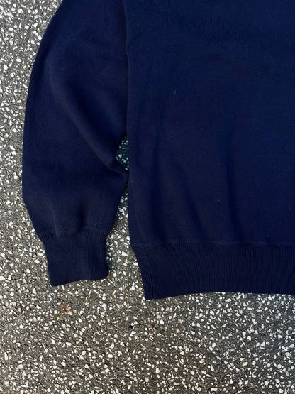 Vintage Strik knitwear sweater Ralph Lauren i mørkeblå i M medium