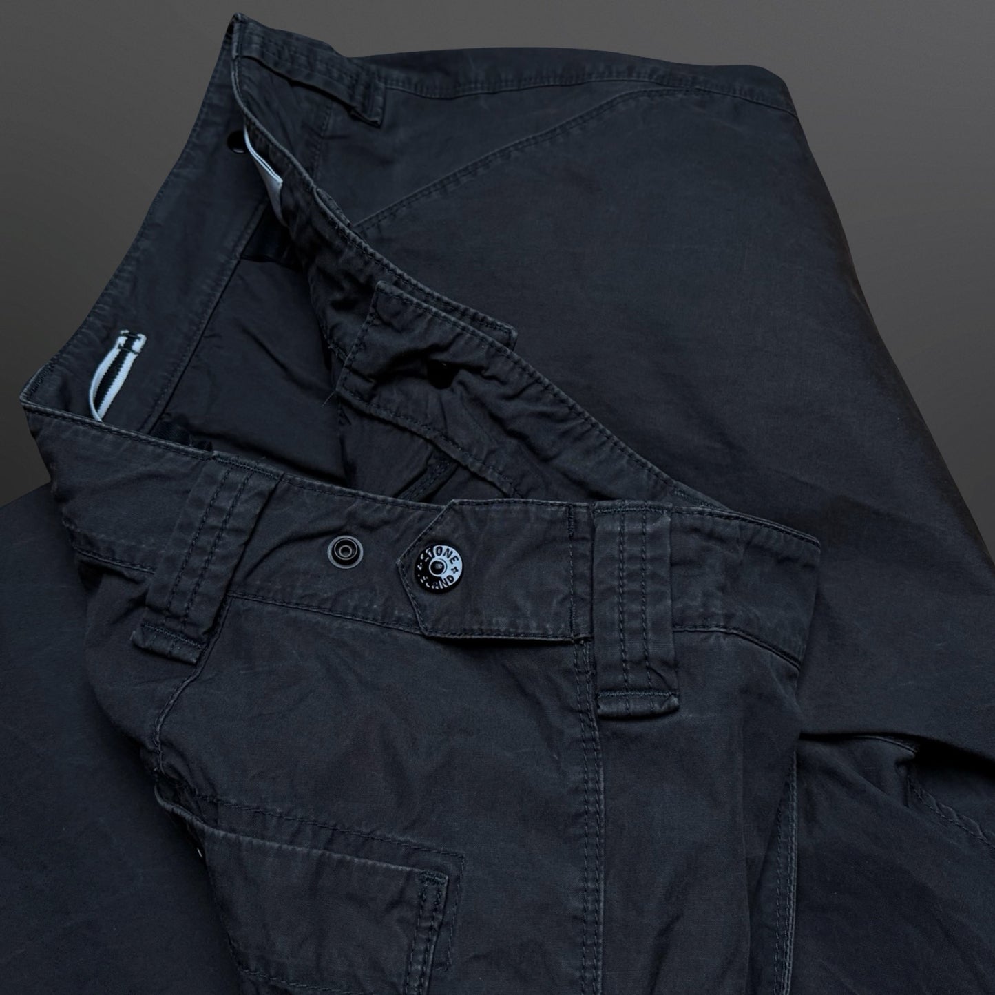 Stone Island Bukser – Grå (W31, justerbar)