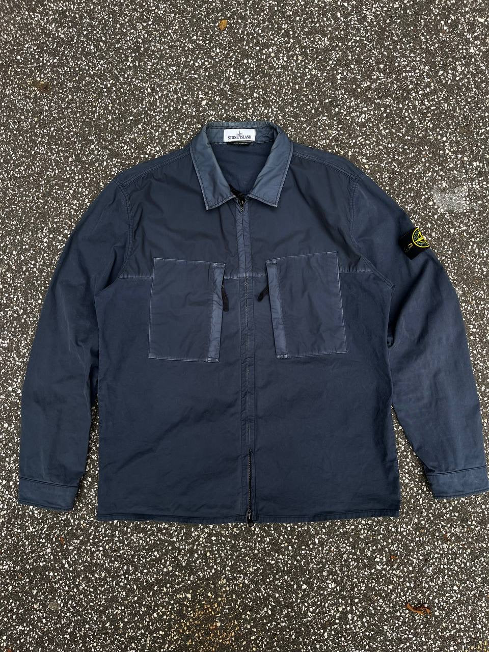 Stone Island Overshirt Sommerjakke Navy XL 721510207