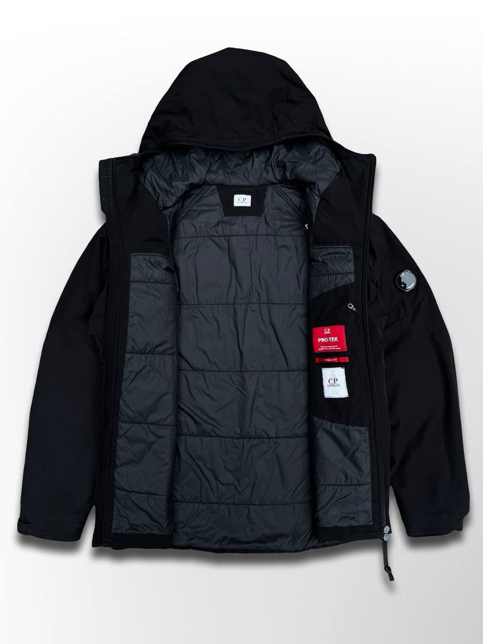 Brugt C.P.Company Pro-Tek Vinterjakke Primaloft Insulation L large 54 herre i Sort Farve