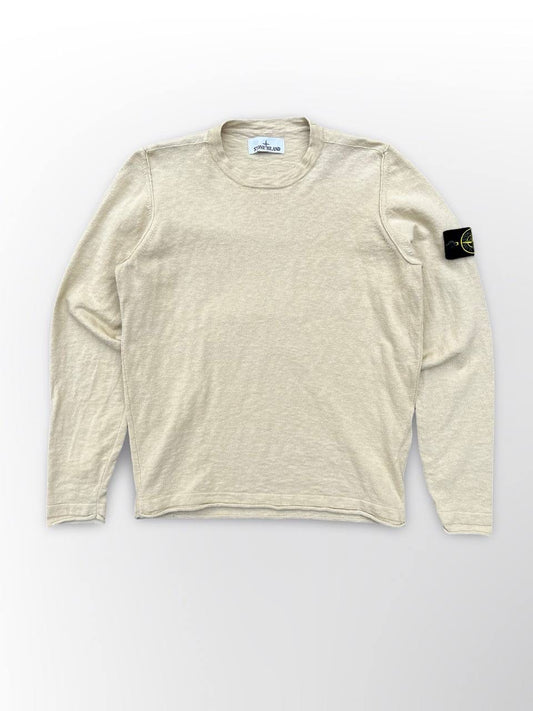 Stone Island Sweater Trøje Small i beige