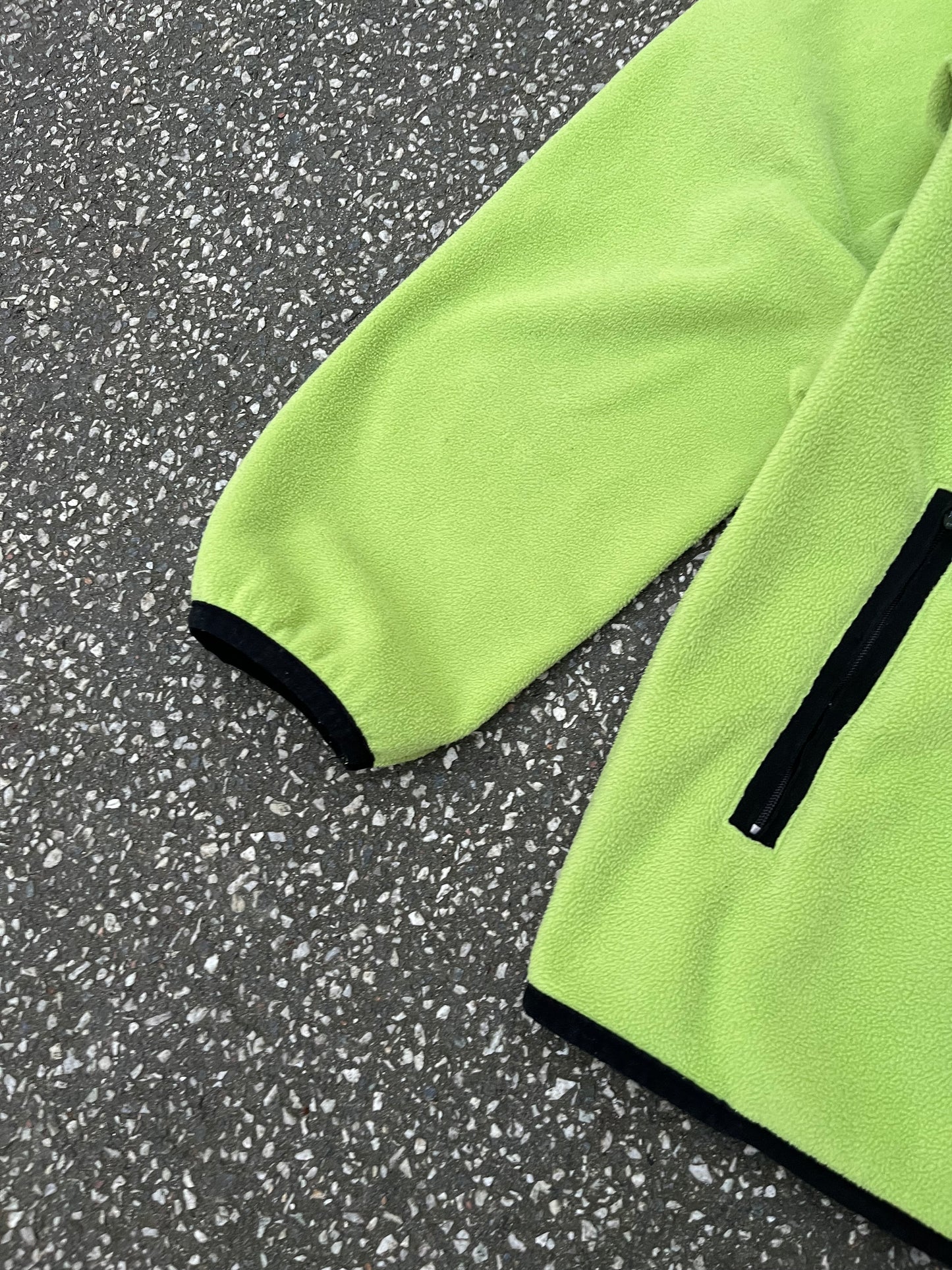 Stüssy Fleece Jacket – Lime Green Small