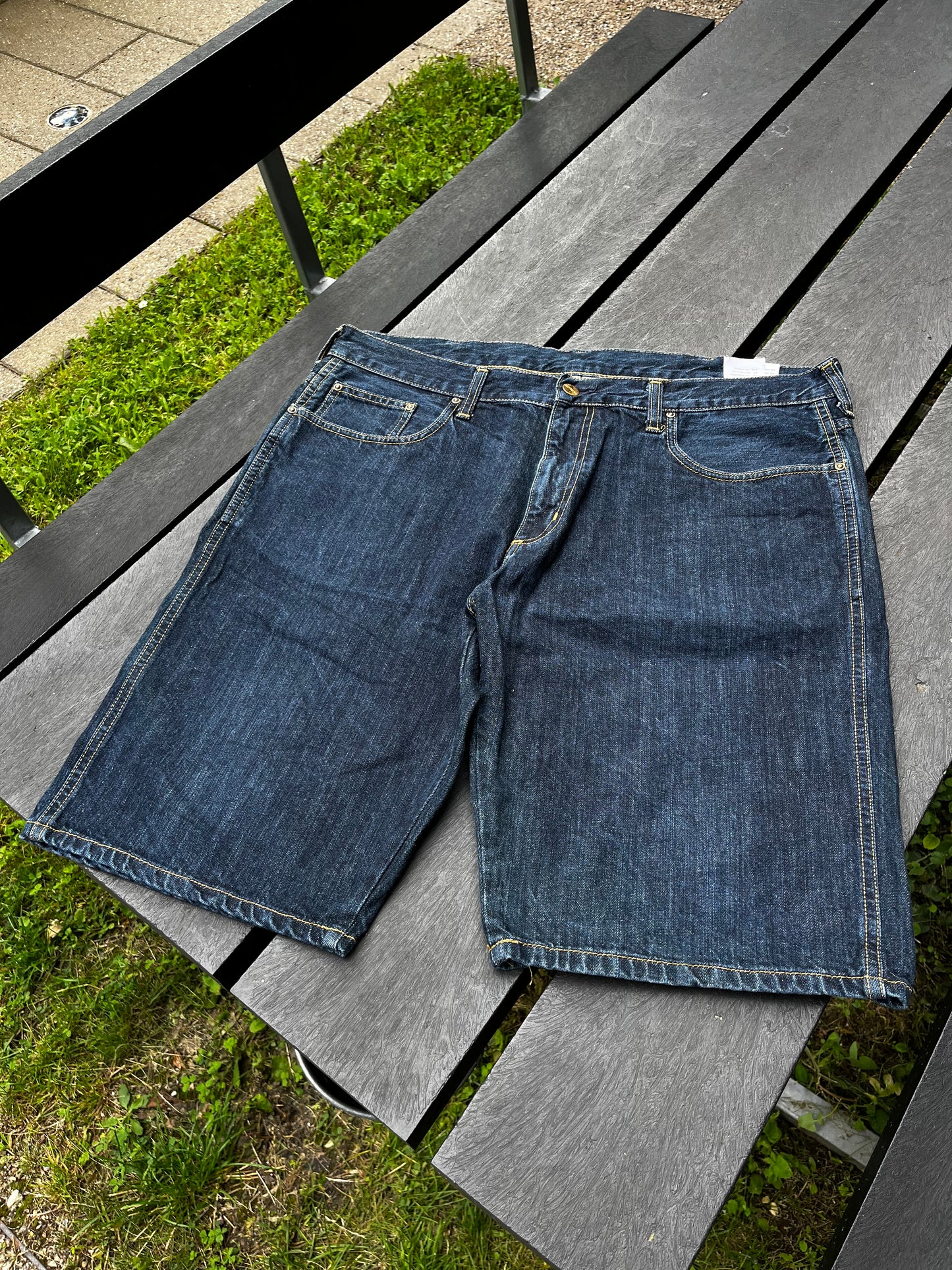 “Denim / jeans shorts fra Carhartt WIP vintage Western short 2 W36 (XL)” - supersaelger