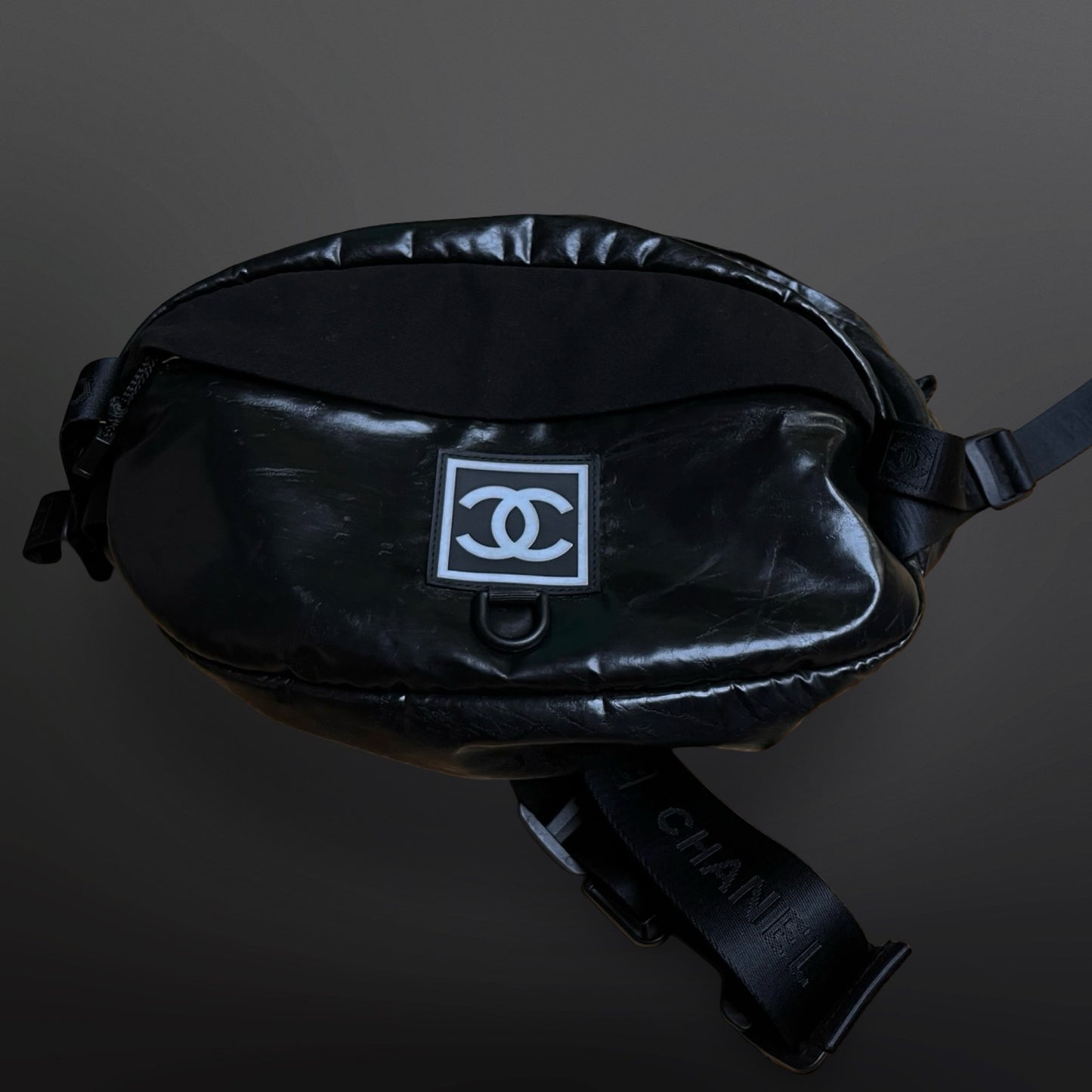 Chanel Sport Line Waist / Crossbody Bag – Black
