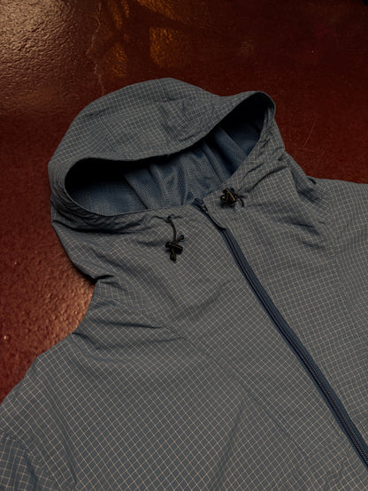 Supreme Support Unit Ripstop Hooded Jacket – Blue Large