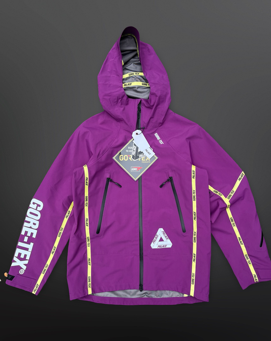 Palace Gore-Tex Skaljakke Regnjakke Lilla M Medium