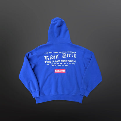 Supreme UGK Ridin’ Dirty Hoodie – Royal Blue – Medium