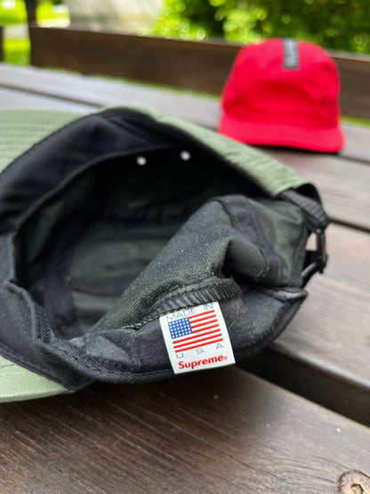 Supreme Cap Kasket Reflective One Size Khaki Grøn Green