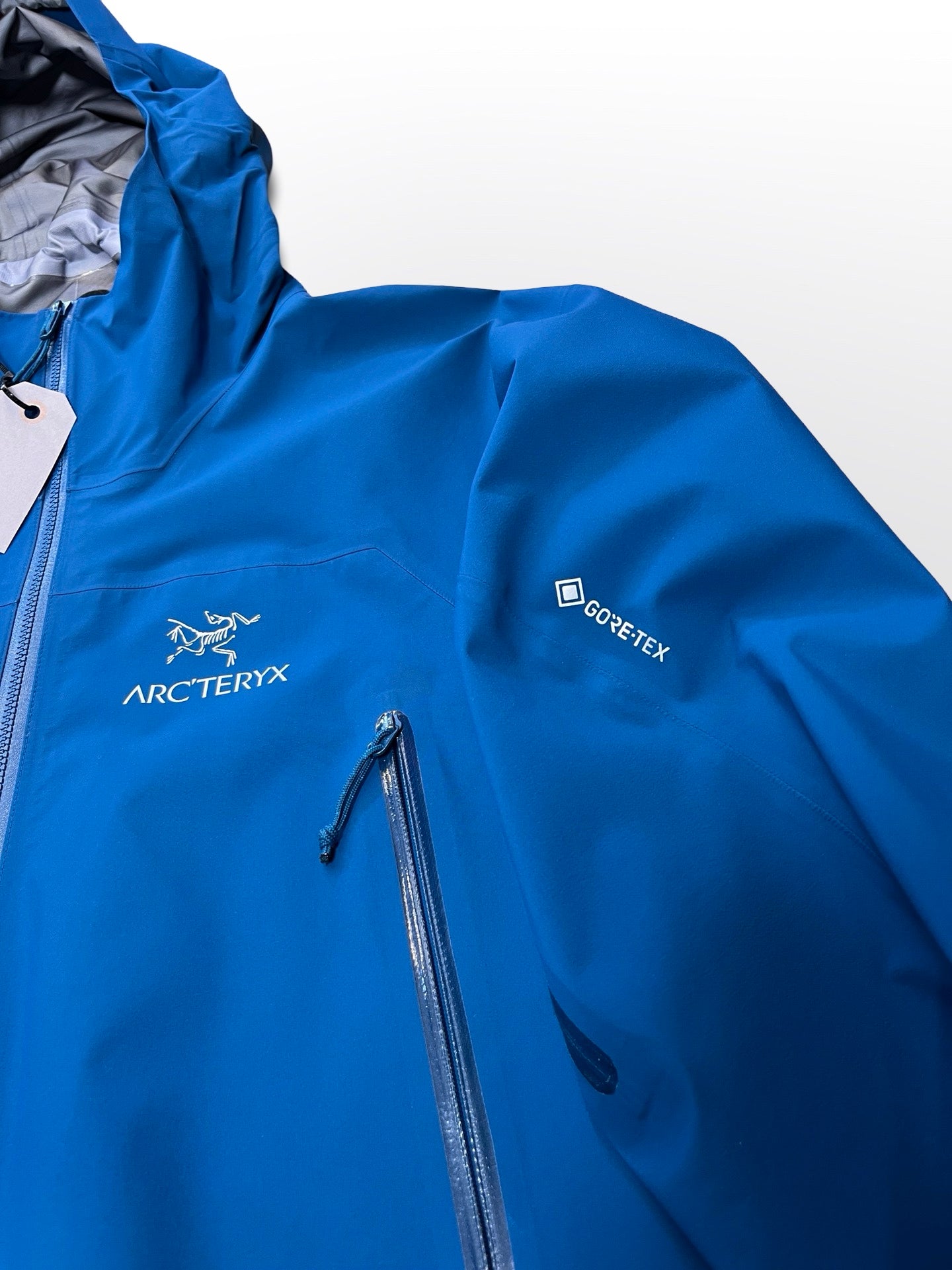 Brugt Arc’teryx Arcteryx Zeta AR Gore-tex Goretex skaljakke i M medium Herre i blå farve
