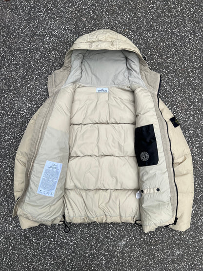 Stone Island Garment Dyed Crinkle Reps Down Jacket L Large